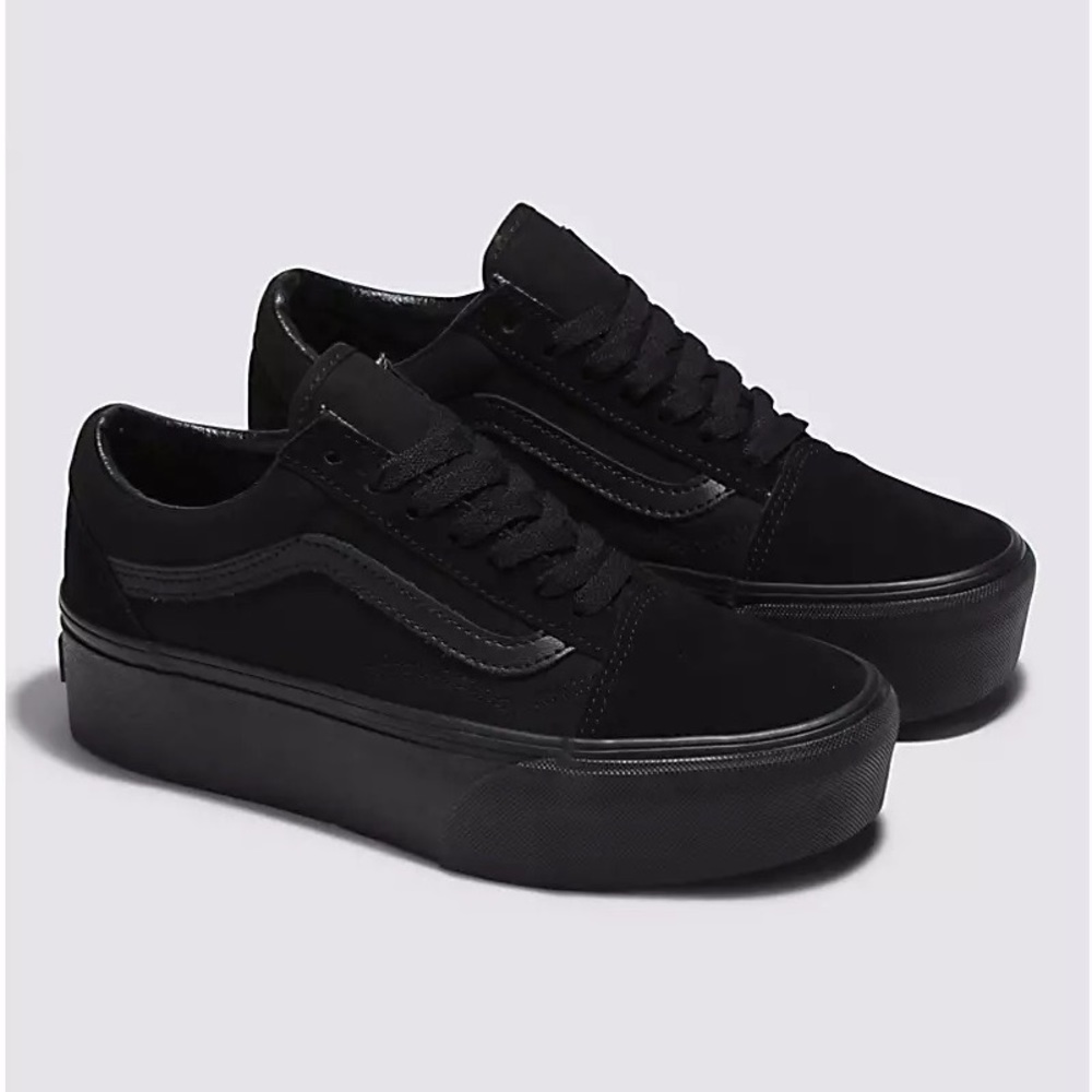 High Tops Black Vans “Old Skool Stackform Shoe”